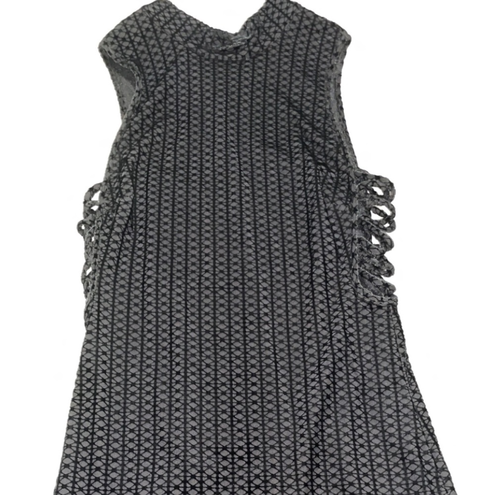 Black Velvet Mini Dress